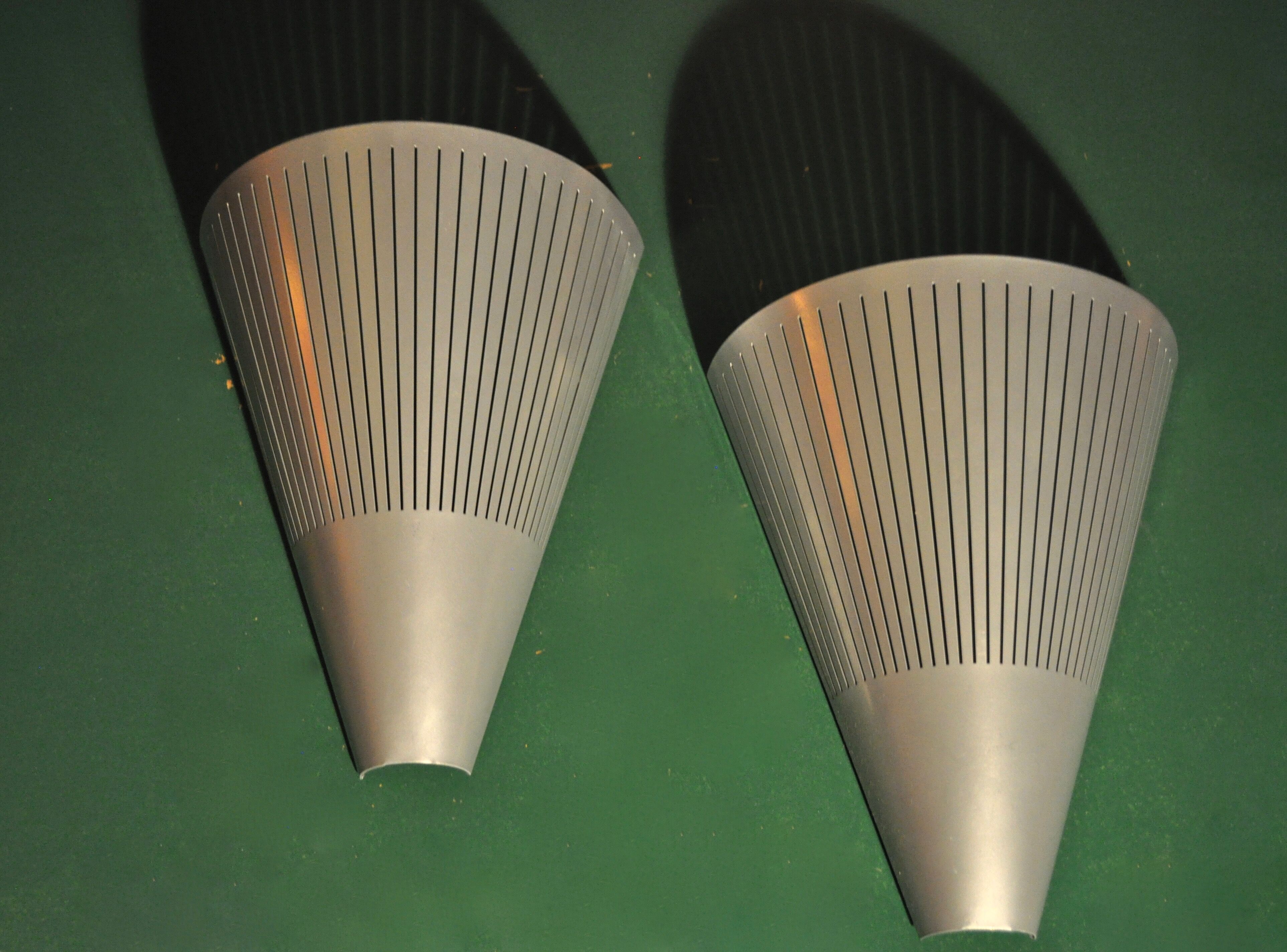 Pair of wall lamps, Sweden 1970