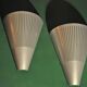 Pair of wall lamps, Sweden 1970