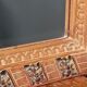 Table console avec miroir