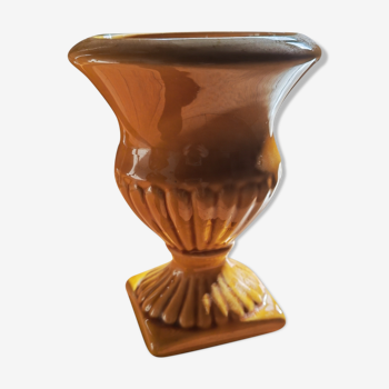 Mustard yellow Medici vase