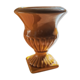 Vase medicis jaune moutarde