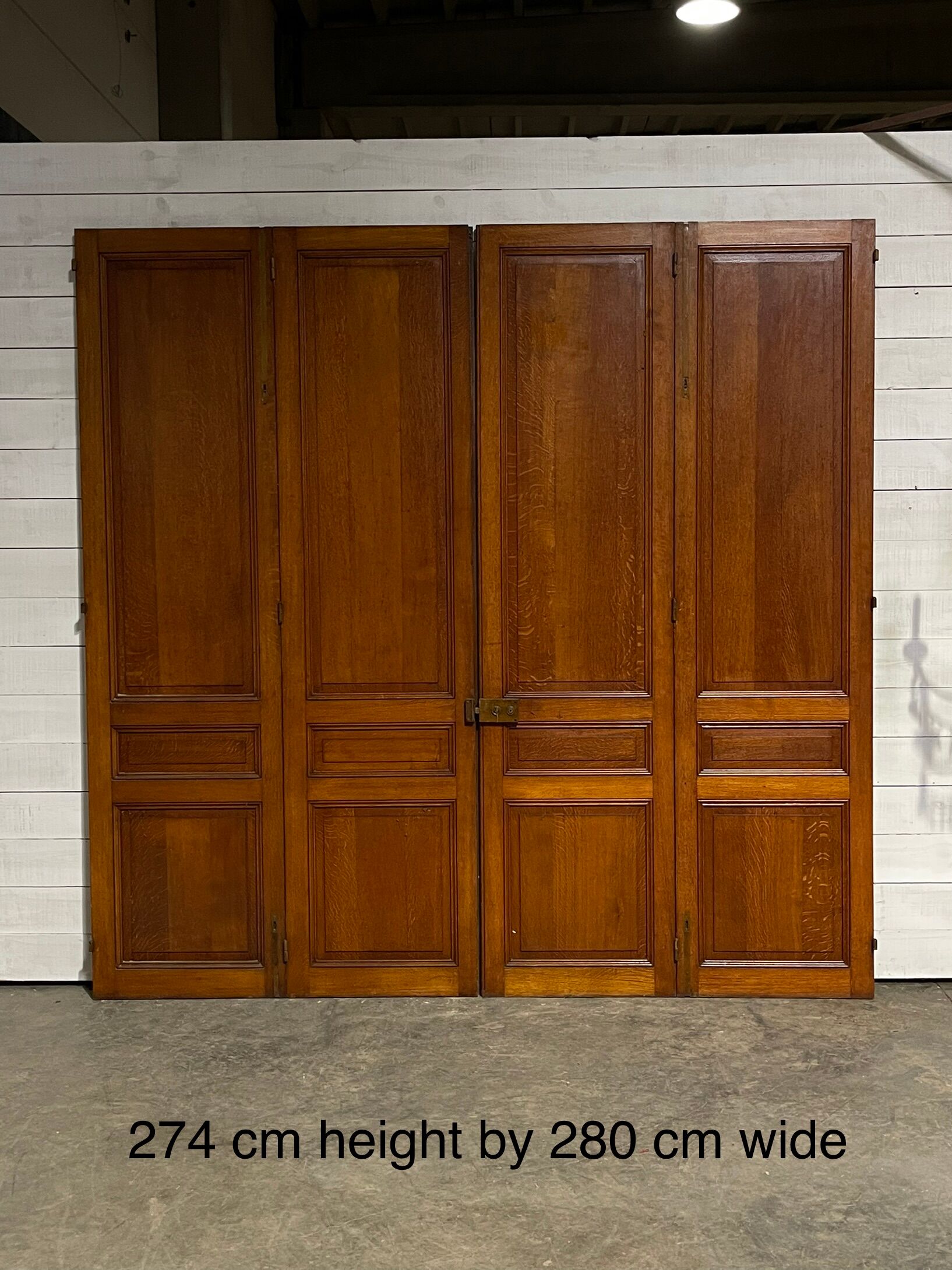 Old oak doors