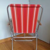 Folding garden or camping armchair