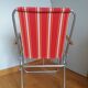 Folding garden or camping armchair