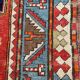 Kazak ancient Caucasian carpet 152x195 cm