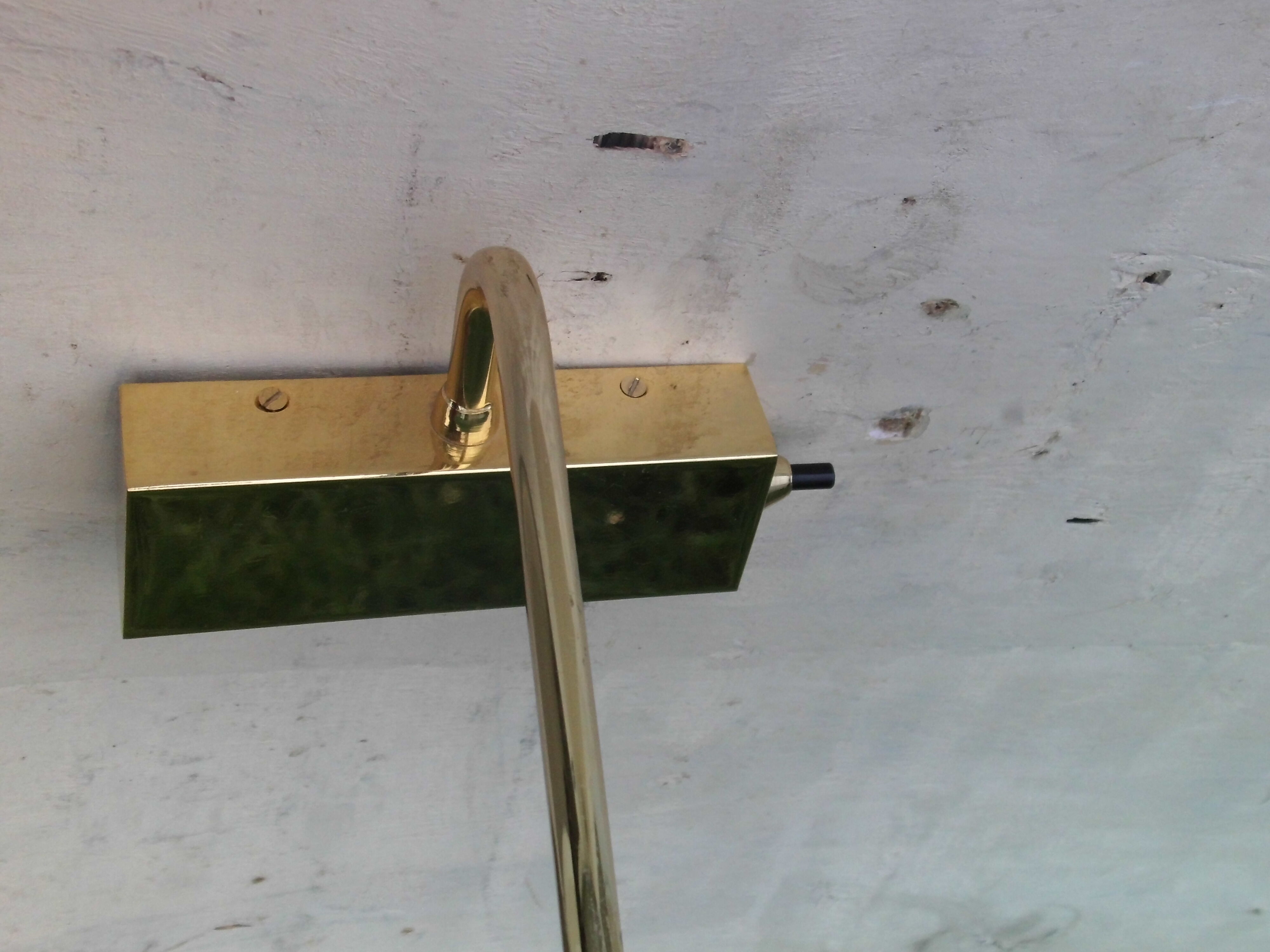 Wall lamp for gold metal painting with dimmer