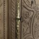 Norman wardrobe with bouquet design in solid oak