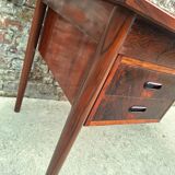 Arne Vodder rosewood desk, Danish designer furniture
