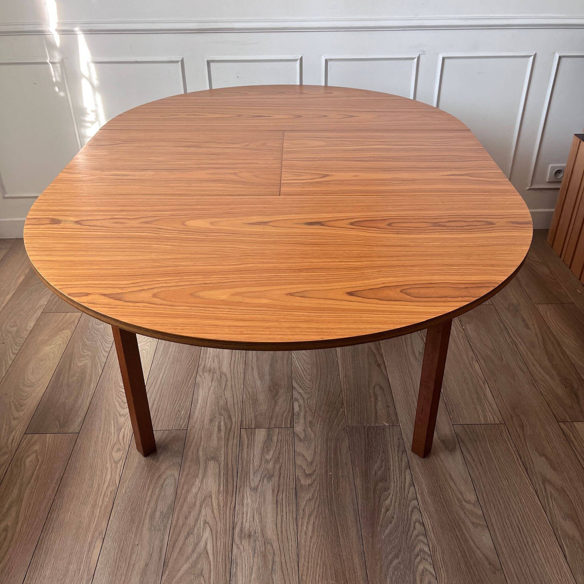 Vintage round dining table