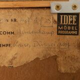 Classic secretary from the 1950s by Erich Stratmann for Oldenburger Möbelwerkstätten