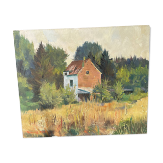 Landscape painting by Tony Reniers