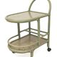 Rattan lounge by Maugrion, 1980