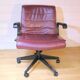 Paire de fauteuil cuir Par Richard Sapper pour Knoll