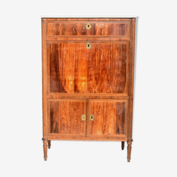 18th-century mahogany door secretary