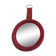 Mirror porthole in velvet 60s