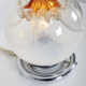 Set de 2 lampes de bureau en verre de Murano de Mazzega 1970