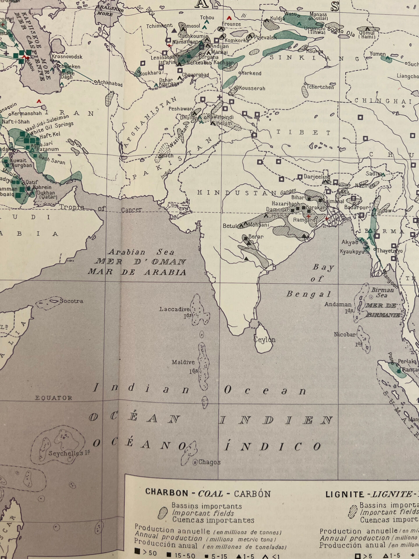 Energy sources — Ancient continent | Original thematic map