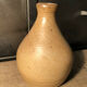 Soliflore vase in ceramic salt sandstone signed JC Courjault 70s