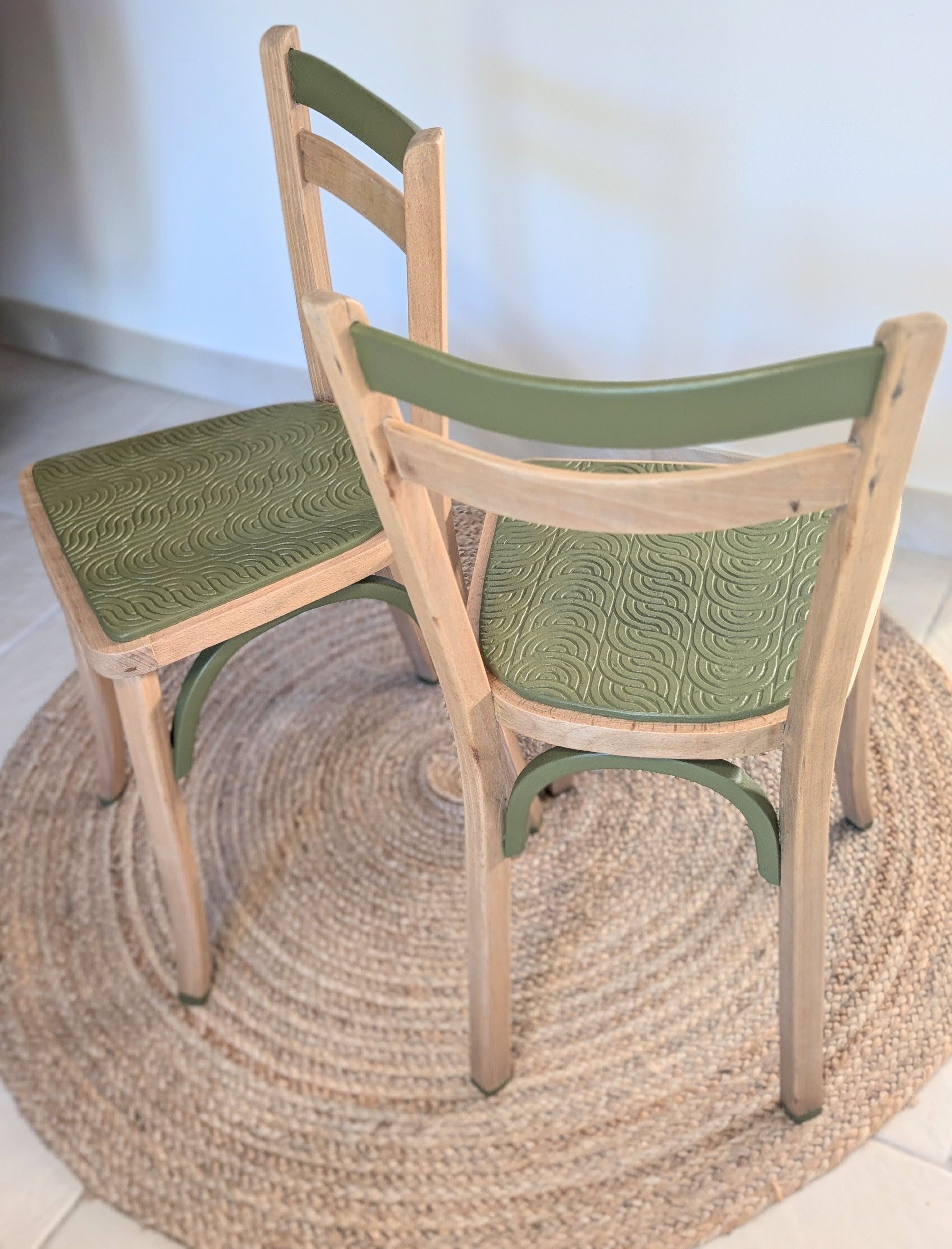 Pair of Baumann chairs