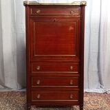 Maurice HIRSH for Maison Jansen Louis XVI style mahogany secretary
