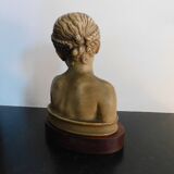 Terracotta bust after J.B. Pigalle