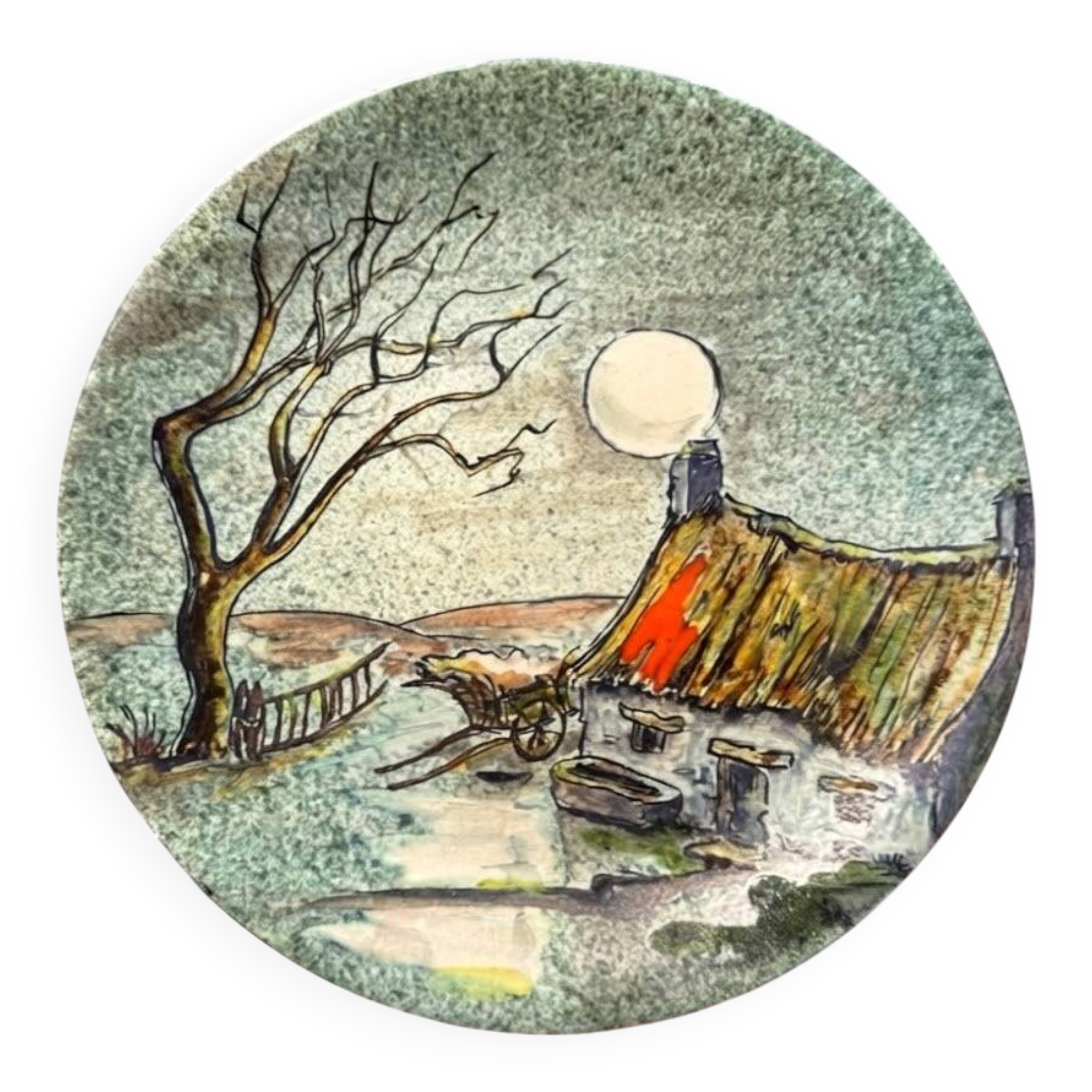Assiette en faïence YOUEN - Quimper