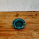 Cendrier turquoise Verceram vintage