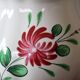 Large vintage ceramic milk jug, Saint Clément France, Le Coq motif