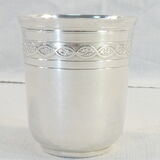 Timbale Christofle in silver metal model Villeroy