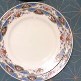 Table service of the Sarreguemines faience factory
