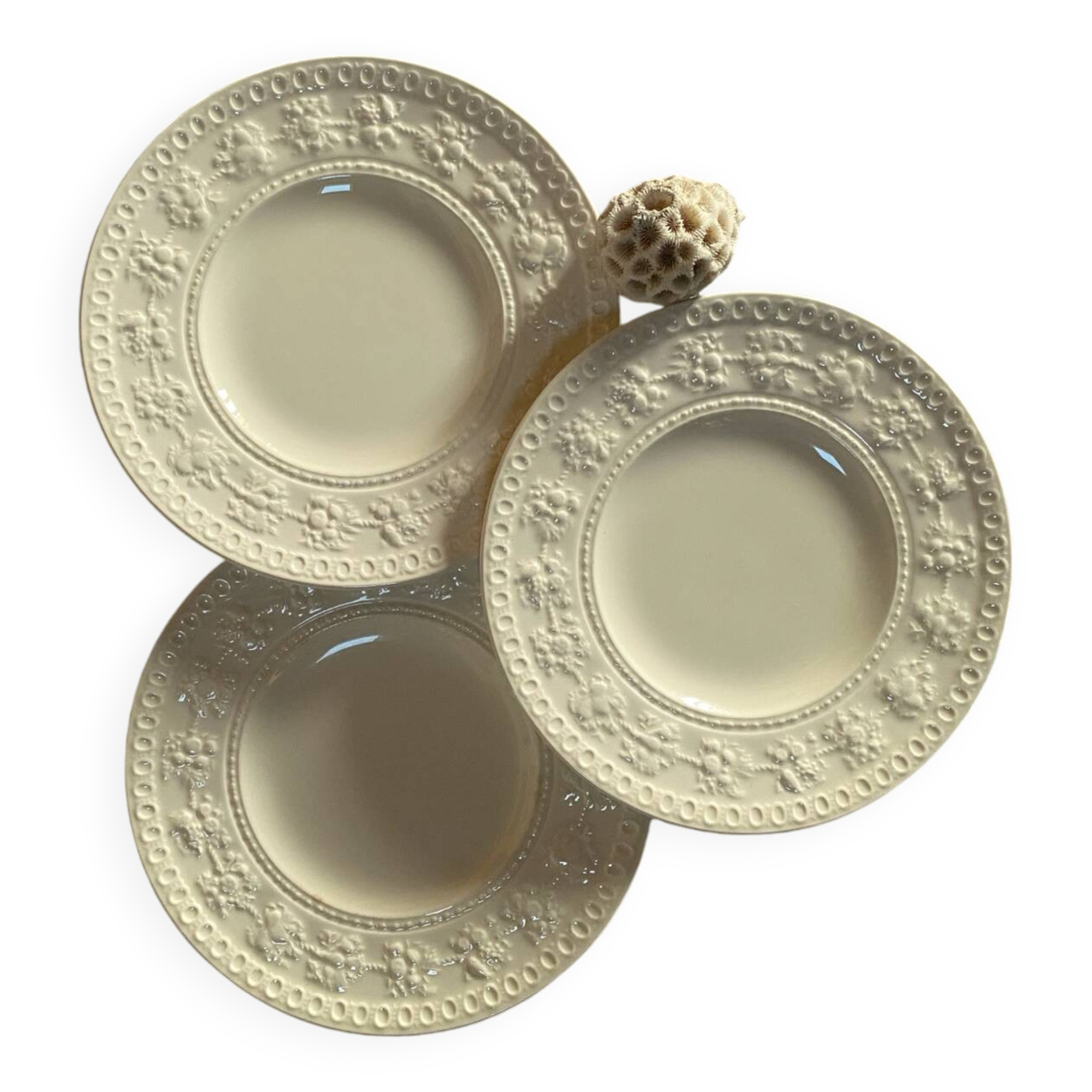 Set of 3 Wedgwood Mignardise Plates