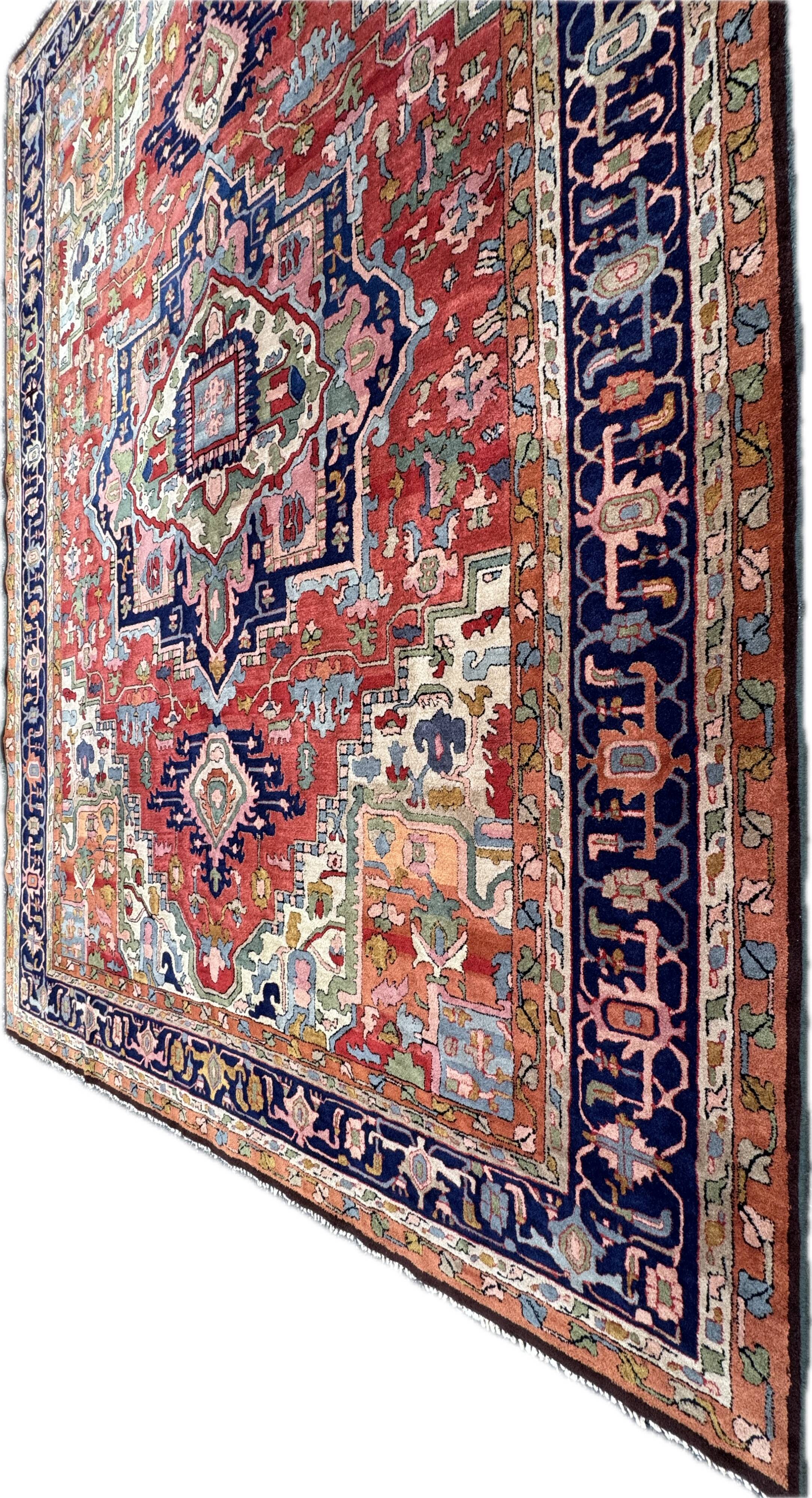 French Janus Lily Point Rug