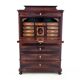 Ancient secretary, Northern Europe, circa 1860.