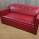 Vintage red sofa