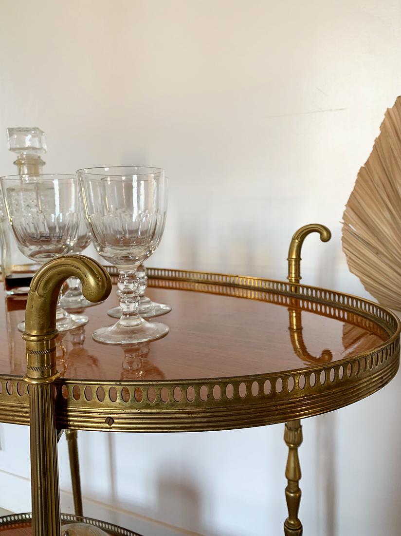 Art Deco Oval Dessert