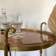 Desserte ovale Art déco