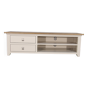 Modern wooden TV unit, 2 compartments, 2 drawers.
