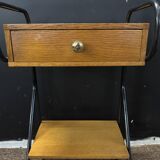 Vintage bedside table by Jacques Hitier – 1950s