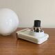 Antique wall light with glass globe and plastic body LAMP-7455