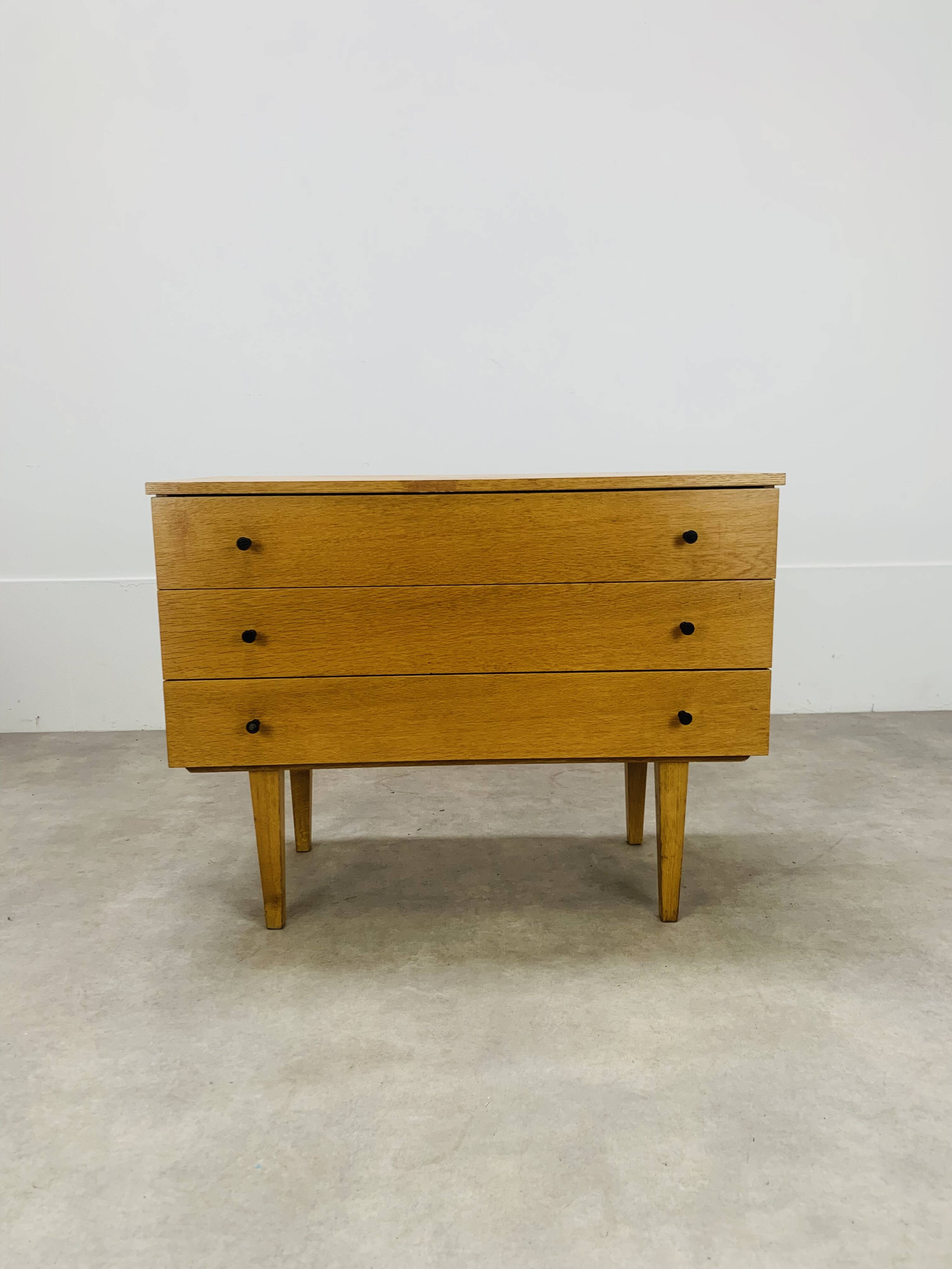 Commode style scandinave en teck, années 60