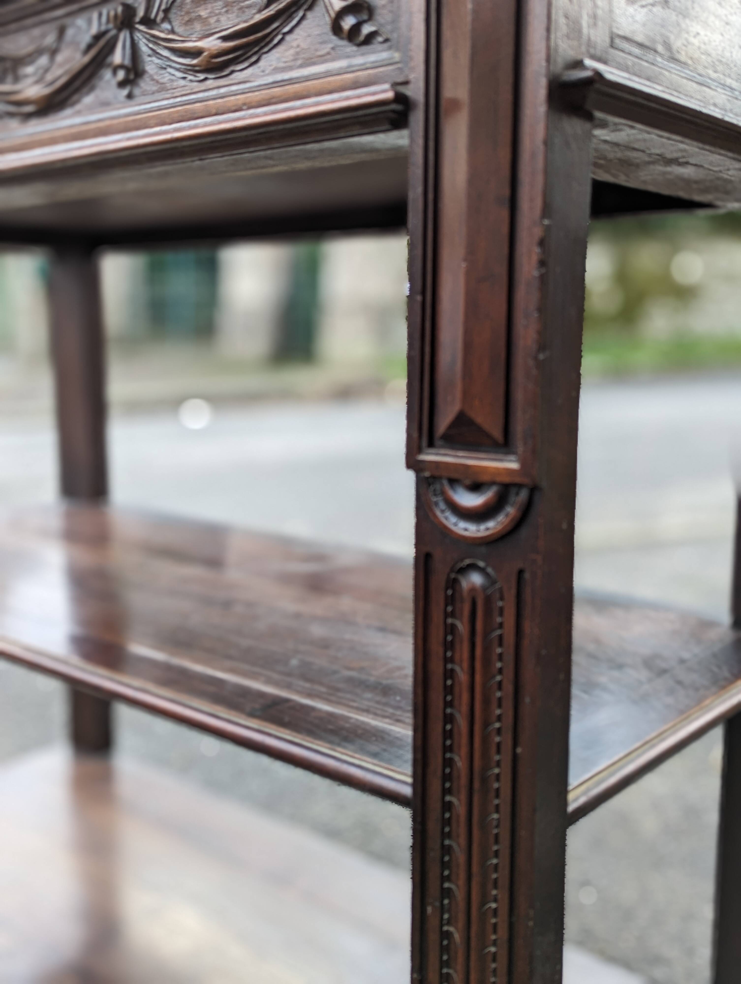 Mahogany sideboard console