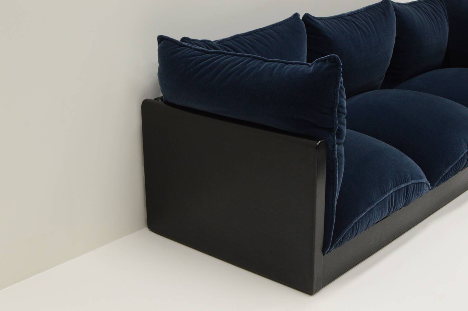 “Down” sofa set by Carlo Bartoli for Rossi di Albizzate, 1970s Italy.