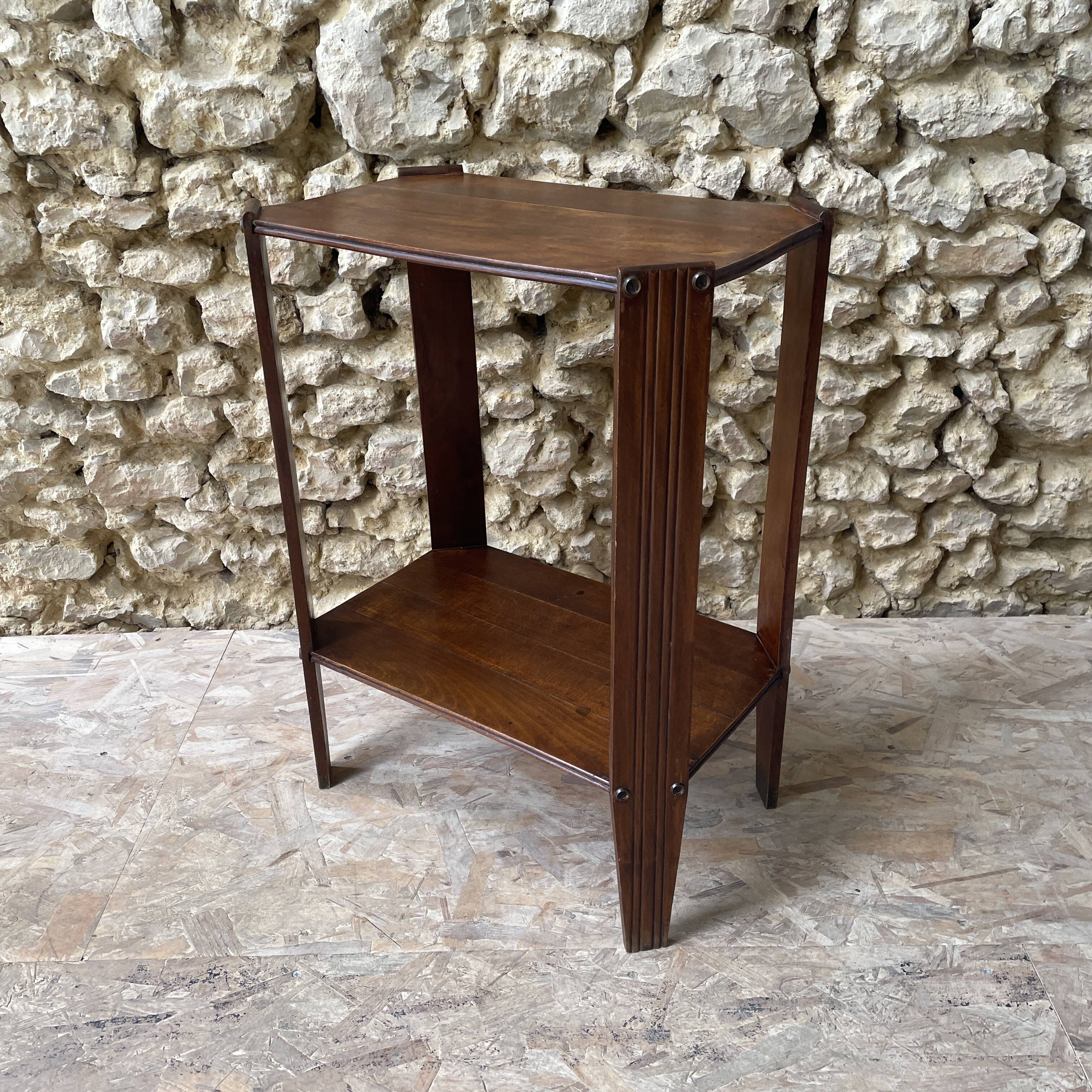 Art Deco wooden console - 1930s