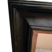 Miroir bois noir