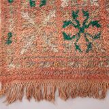 Vintage Moroccan Rug 185 x 290 cm - Old Boujaad Rug - Berber Rug Handmade