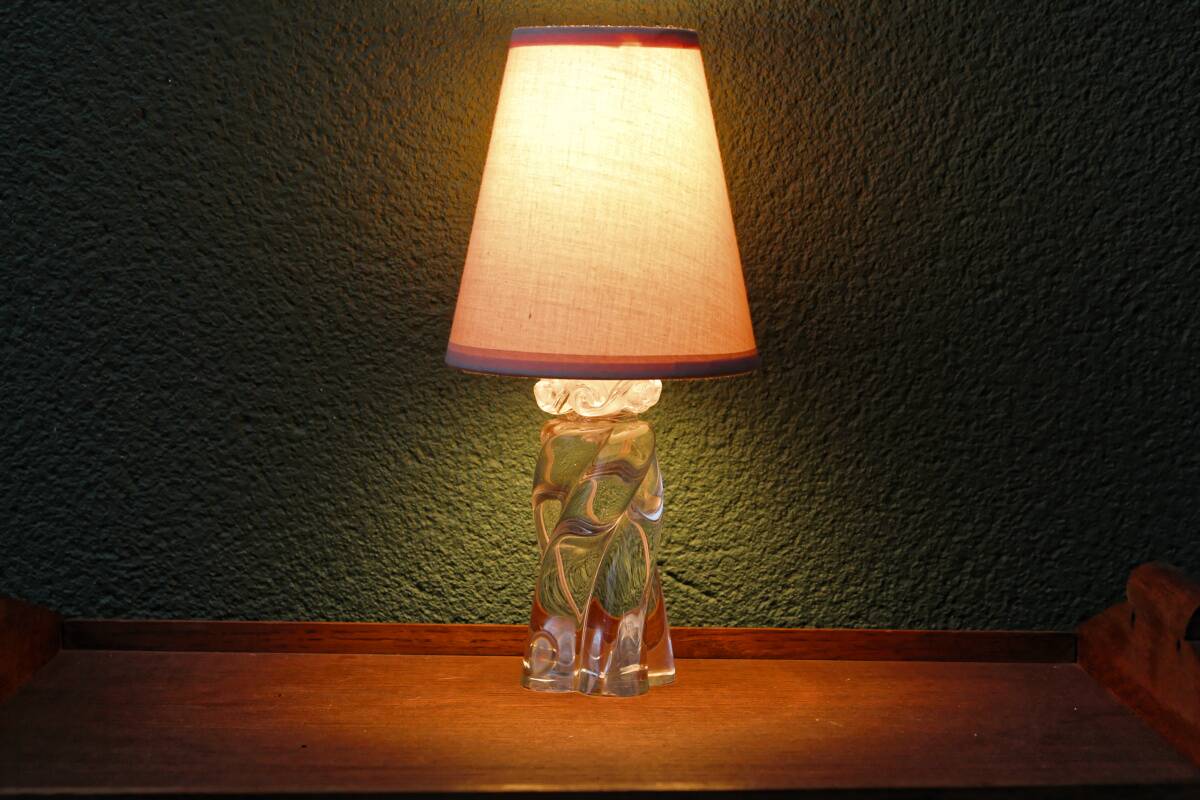 Baccarat crystal lamp