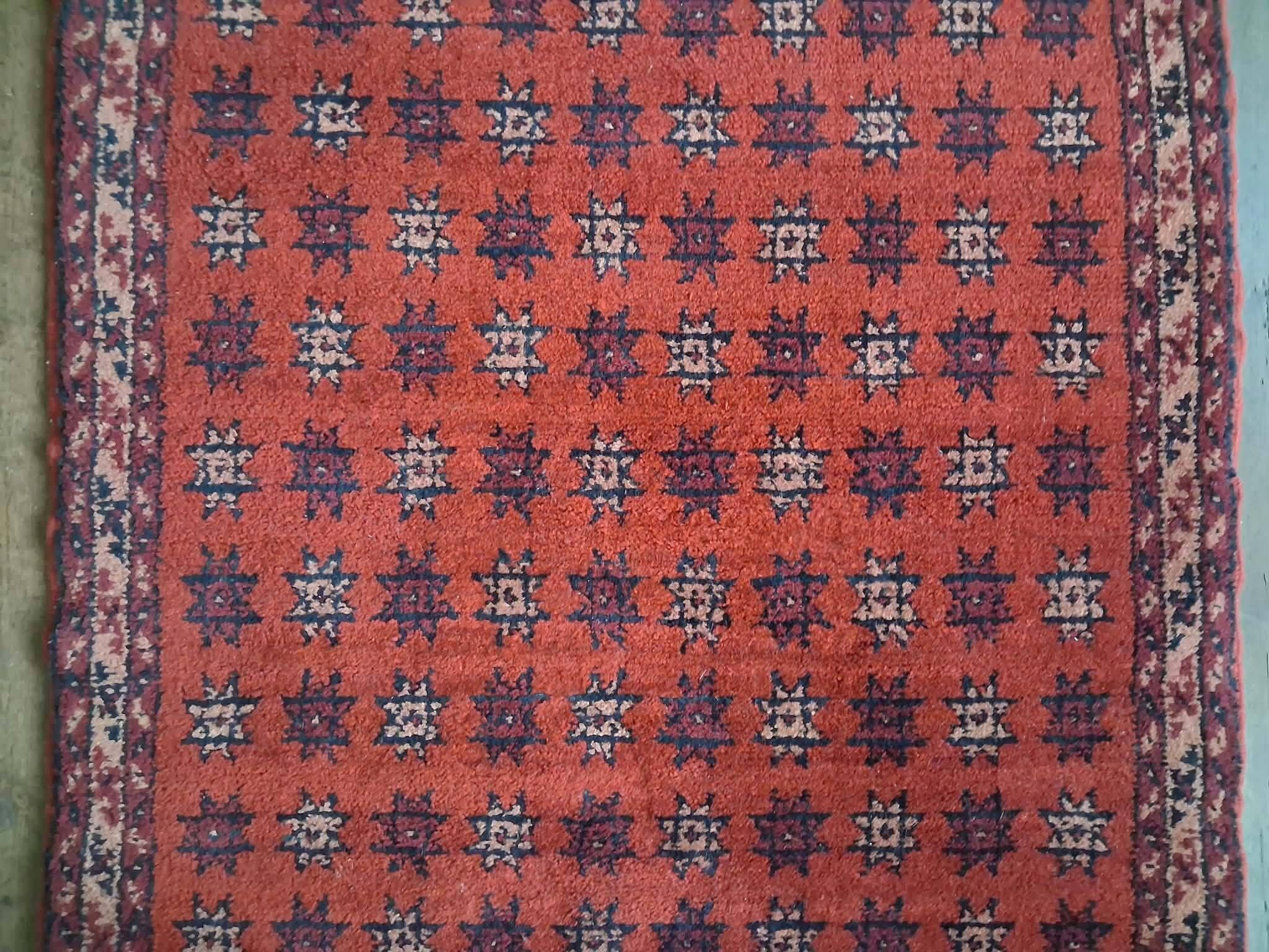 Tapis Ouzbek fait main 173x118cm
