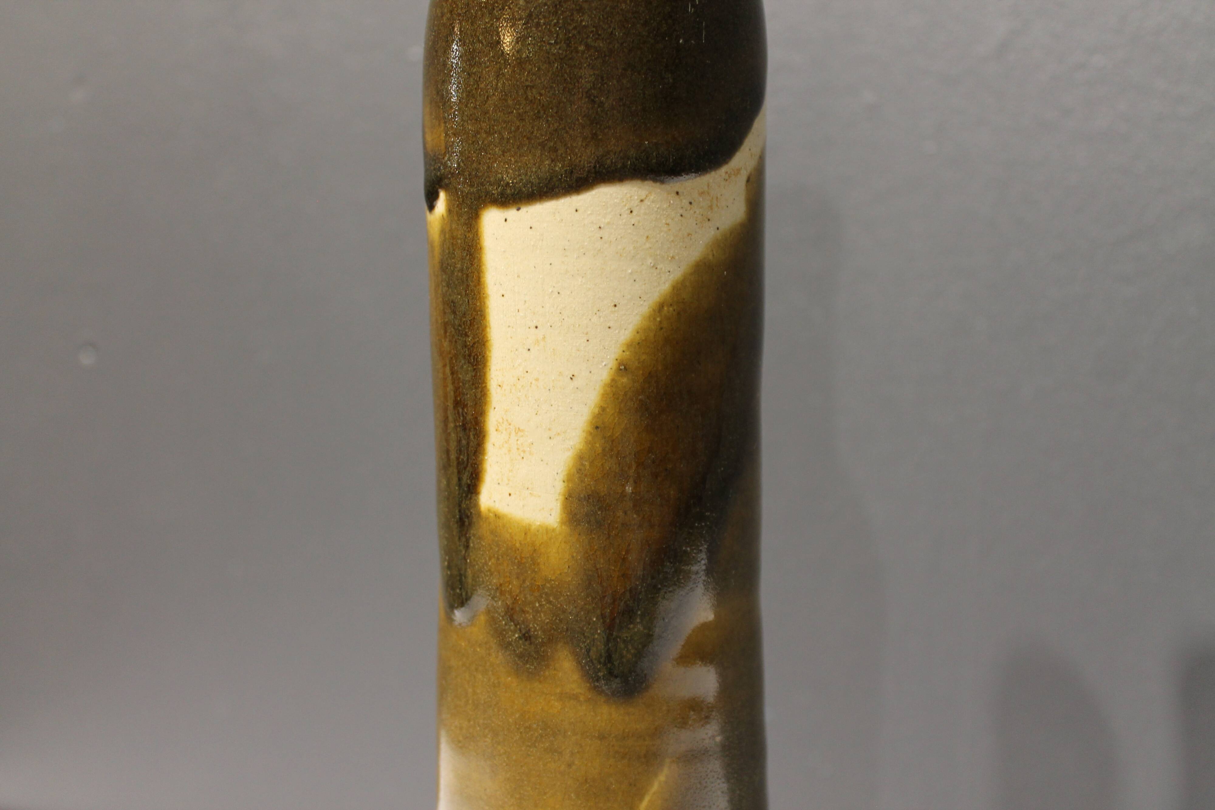 Grand vase bouteille Roland Zobel, Atelier Les Cyclades