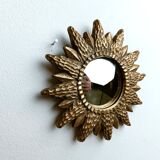 Vintage sunburst mirror, 1960s