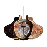 Scandinavian hanging  wire and wood